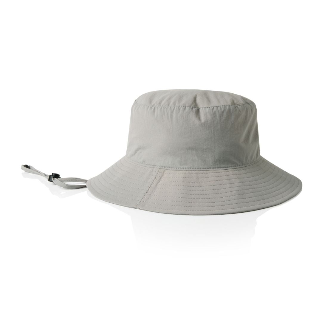 PARADISE WIDE BRIM NYLON BUCKET HAT - STORM/TEAL