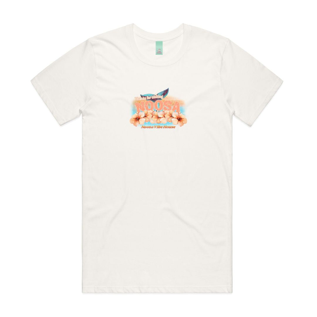 NOOSA ORGANIC TEE - NATURAL